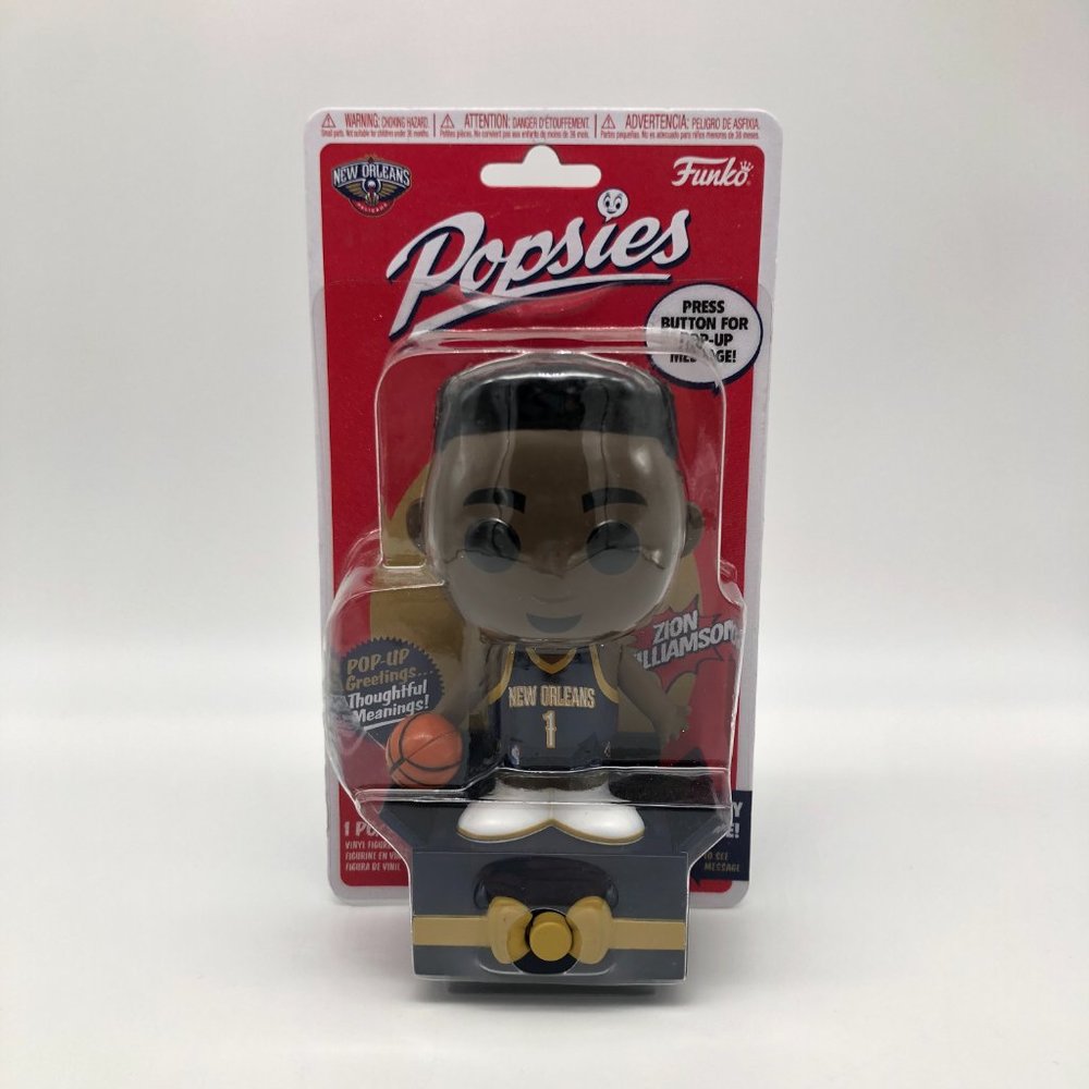 Funko POPsies: NBA New Orleans Pelicans Zion Williamson Pop-Up Greetings Figure